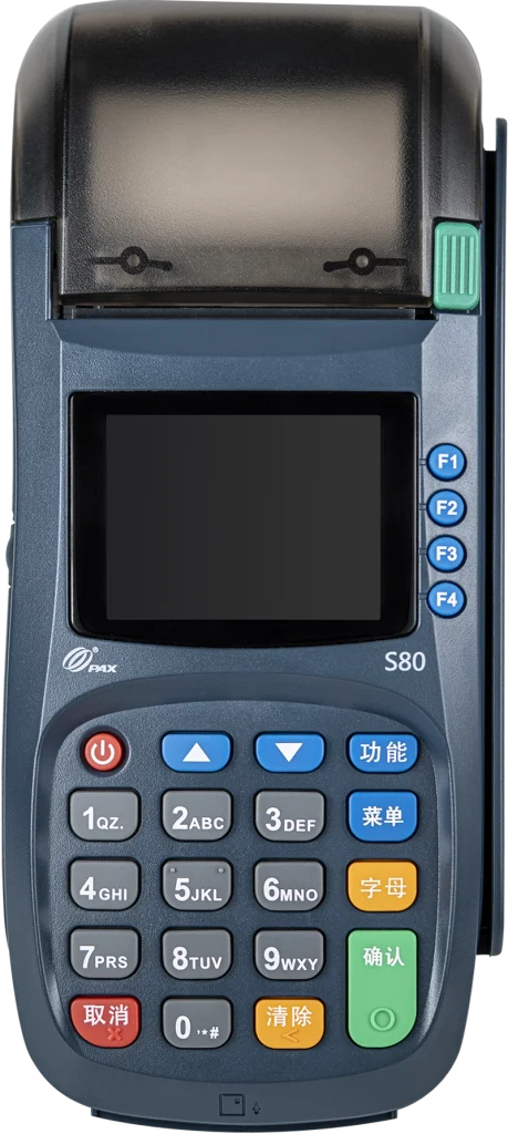 خرید دستگاه کارتخوان استوک پکس S80در نقطه پرداخت