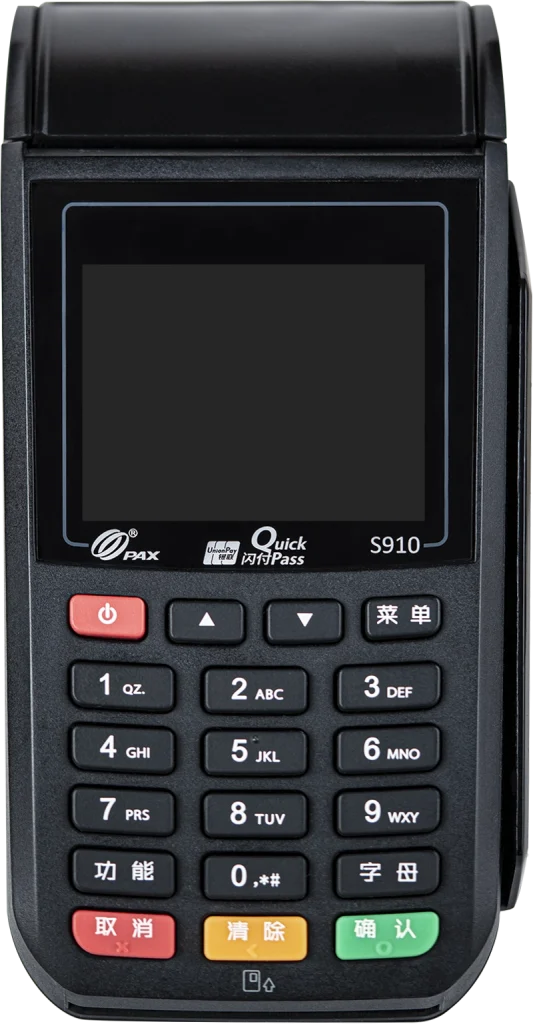 خرید دستگاه کارتخوان استوک پکس S910 در نقطه پرداخت